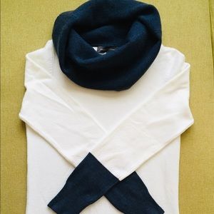 French Connection cowl neck sweater Small